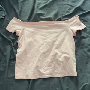 PacSun Basics Off the Shoulder Crop Top